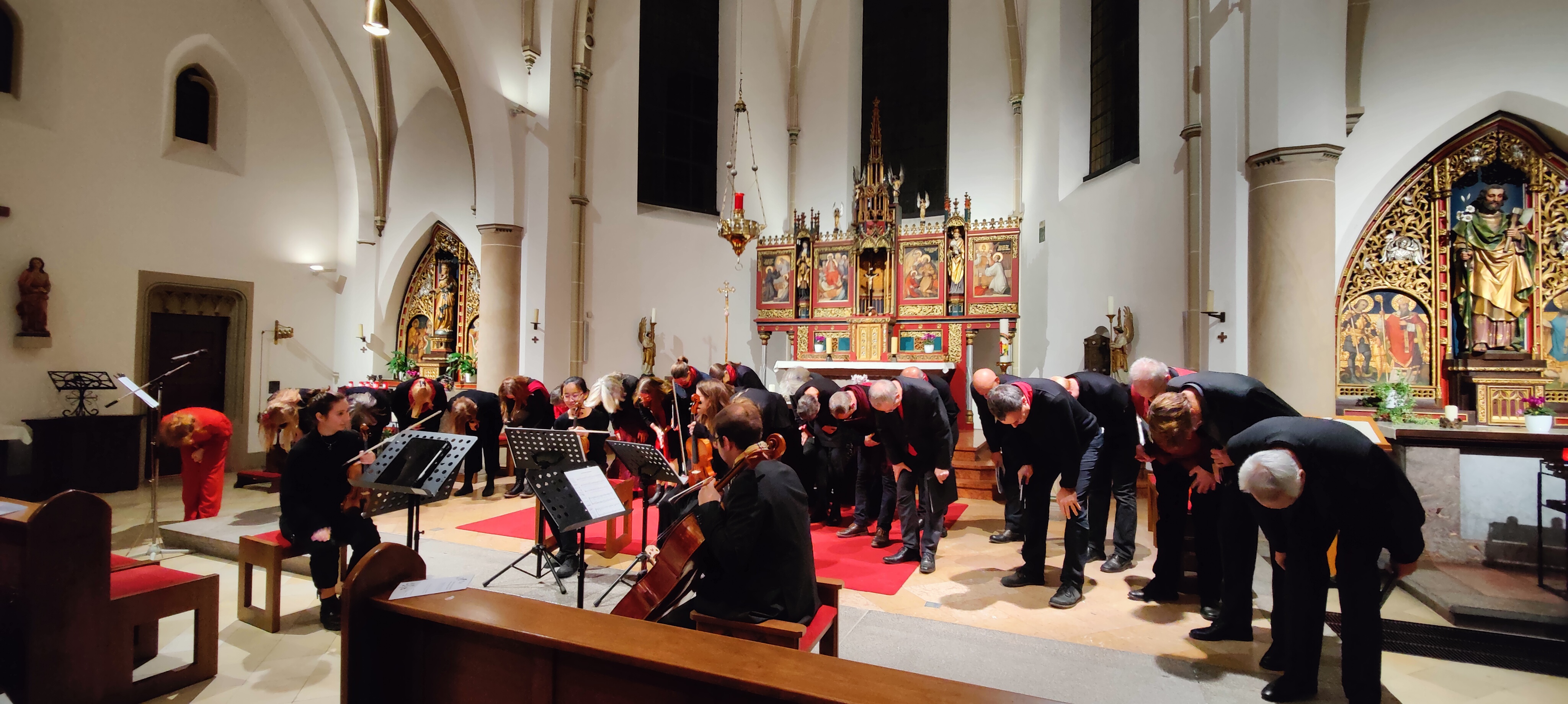 St. Josef Verbeugung